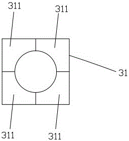 Aluminum profile extrusion device