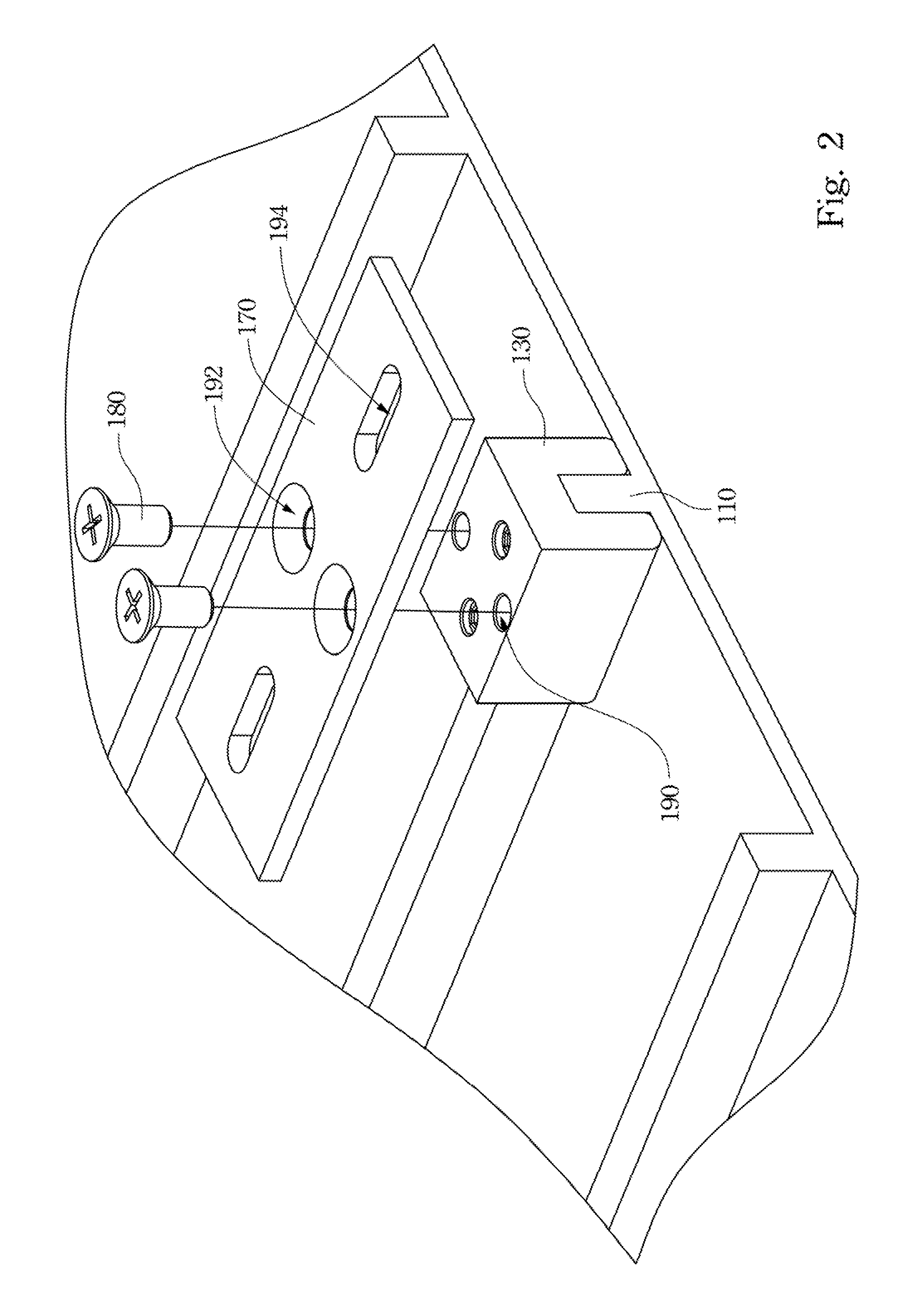 Photovoltaic module installation device