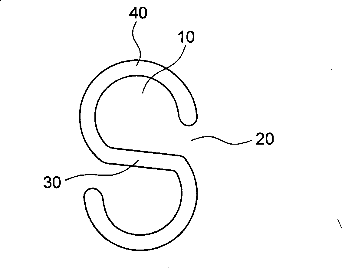 Fiber with modified cross section and fiber for artificial hair formed of the same
