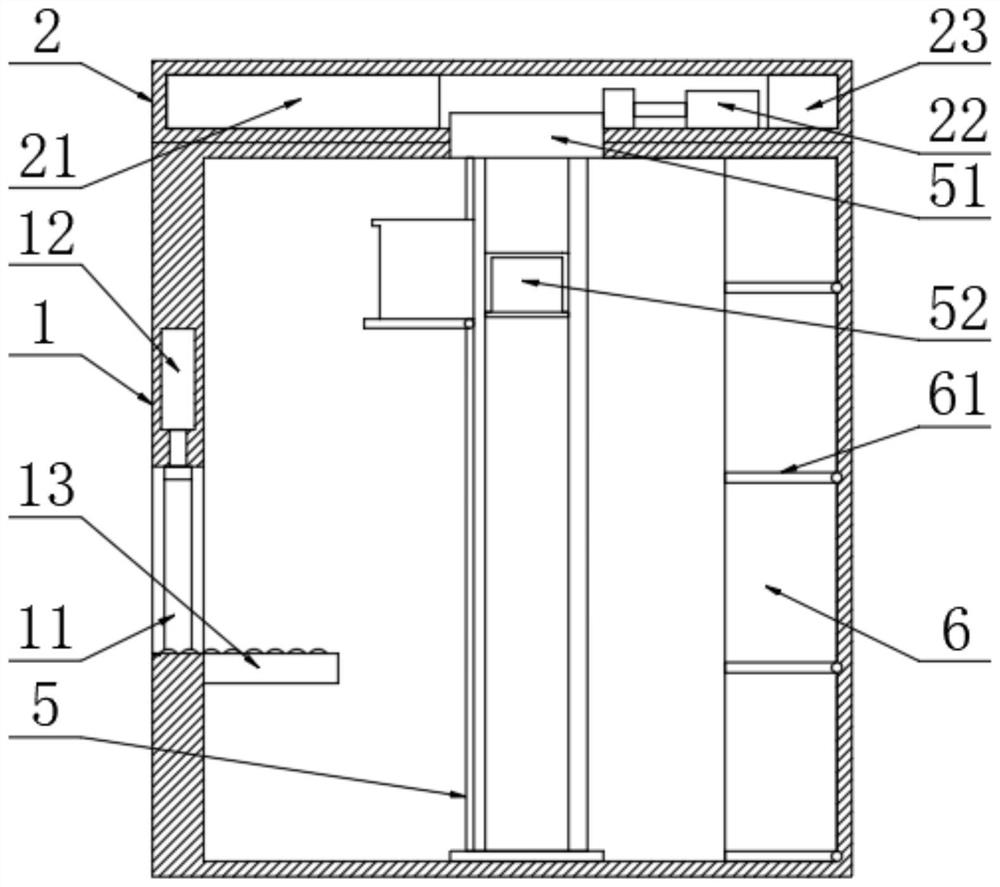 A kind of warehousing multi-level storage device based on Internet e-commerce and using method thereof