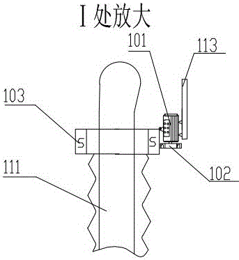 Nuclear reactor safety rod with rotating mechanism and its sealing structure