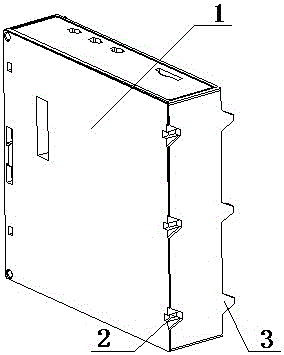 Modularized electric power meter and addressing method thereof