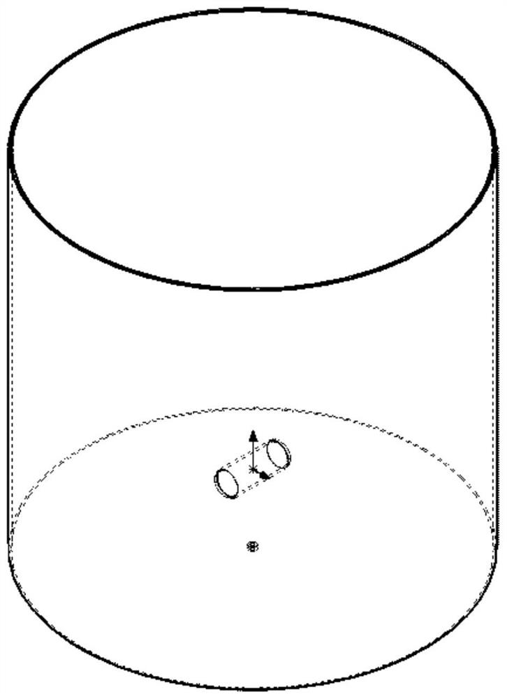 Optimization method for obtaining temperature of external flow field of vehicle gas cylinder in burning state