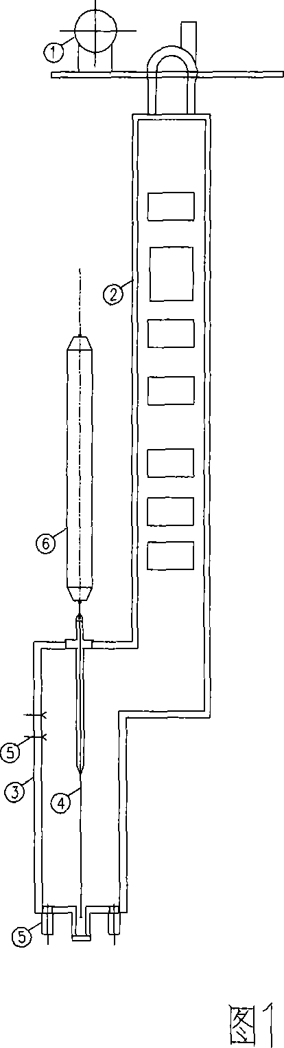 Cracking furnace with two-stroke radiation furnace tube