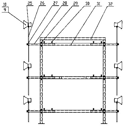 Orchard orientation profile-modeling mist sprayer