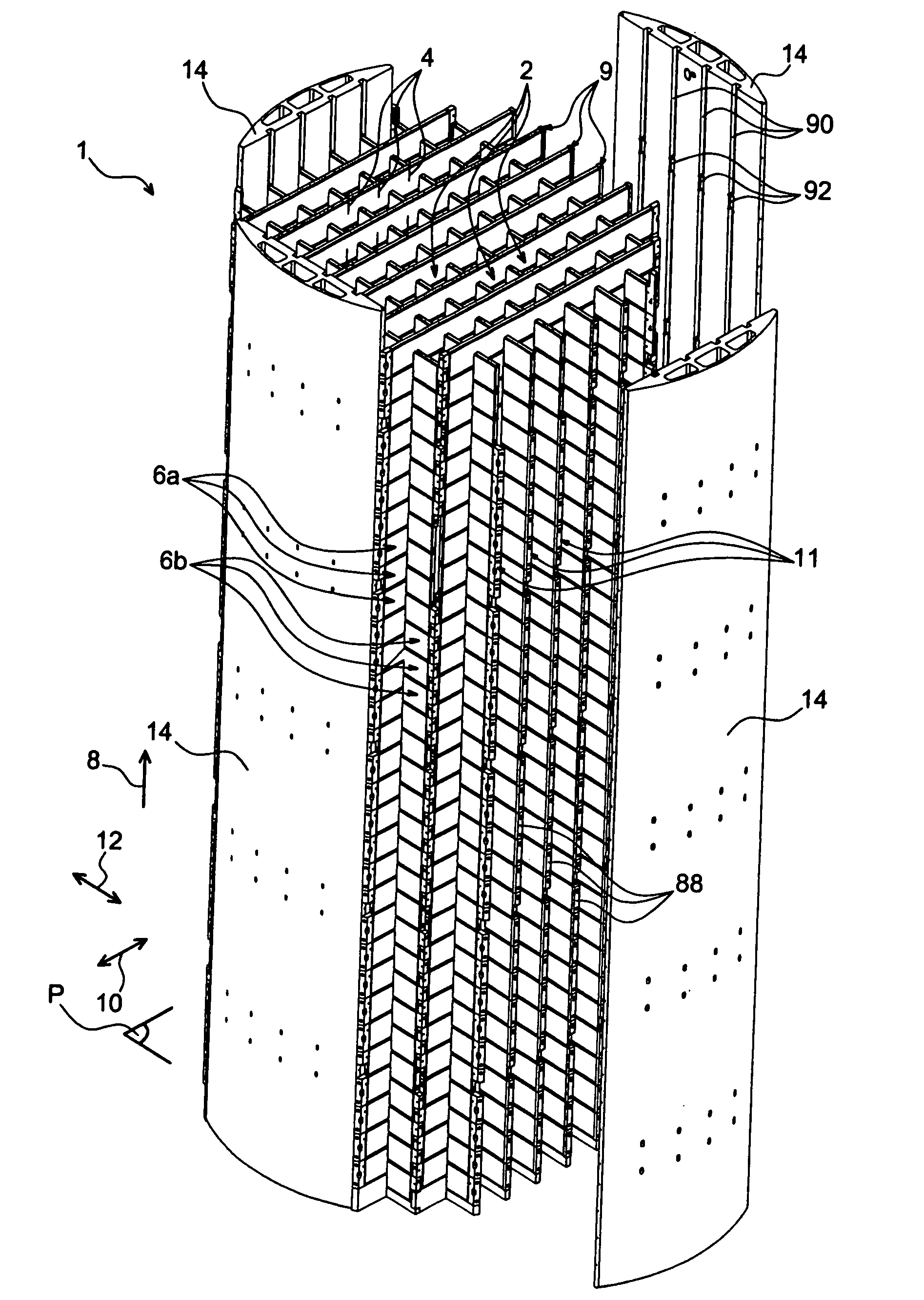 Storage device for storing and/or transporting nuclear fuel assemblies