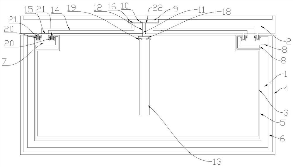 Lunch box with automatic stirring function and use method thereof