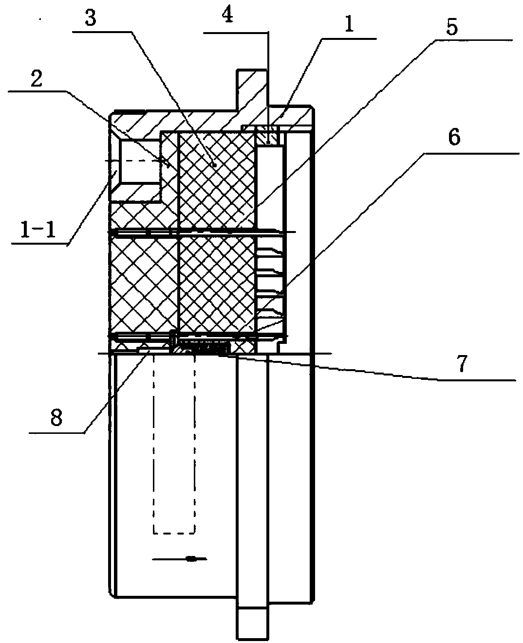 Multi-core automatic short-circuit protection connector structure