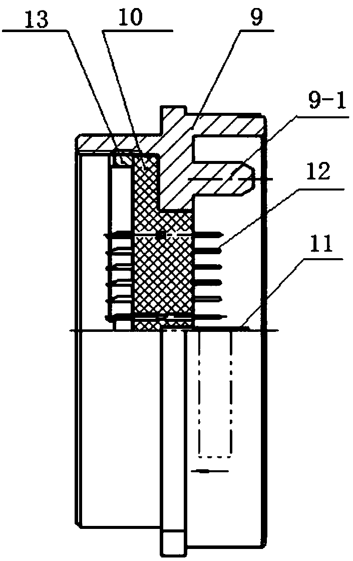 Multi-core automatic short-circuit protection connector structure