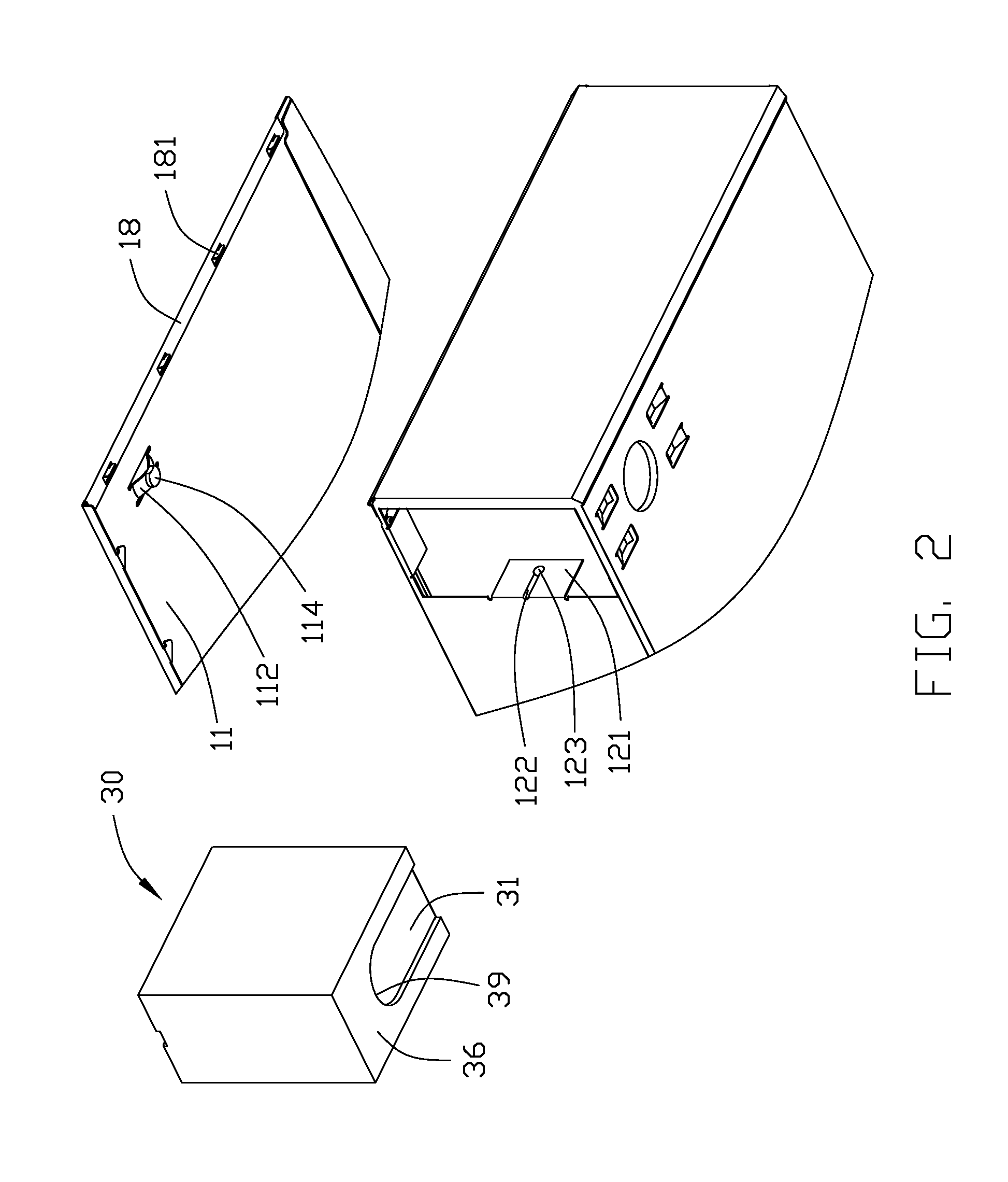 Enclosure for electronic device