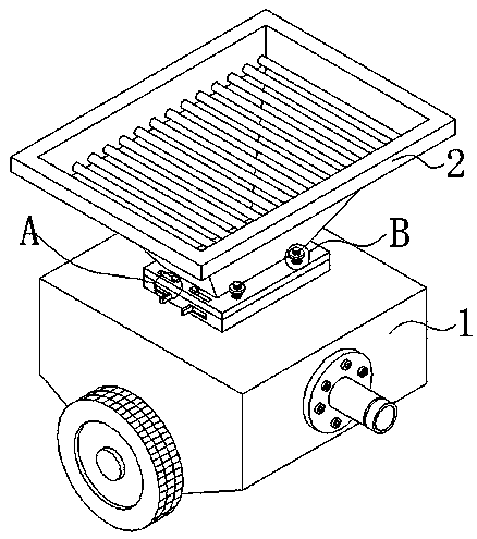 Bottom automatic valve mechanism of pumping hopper