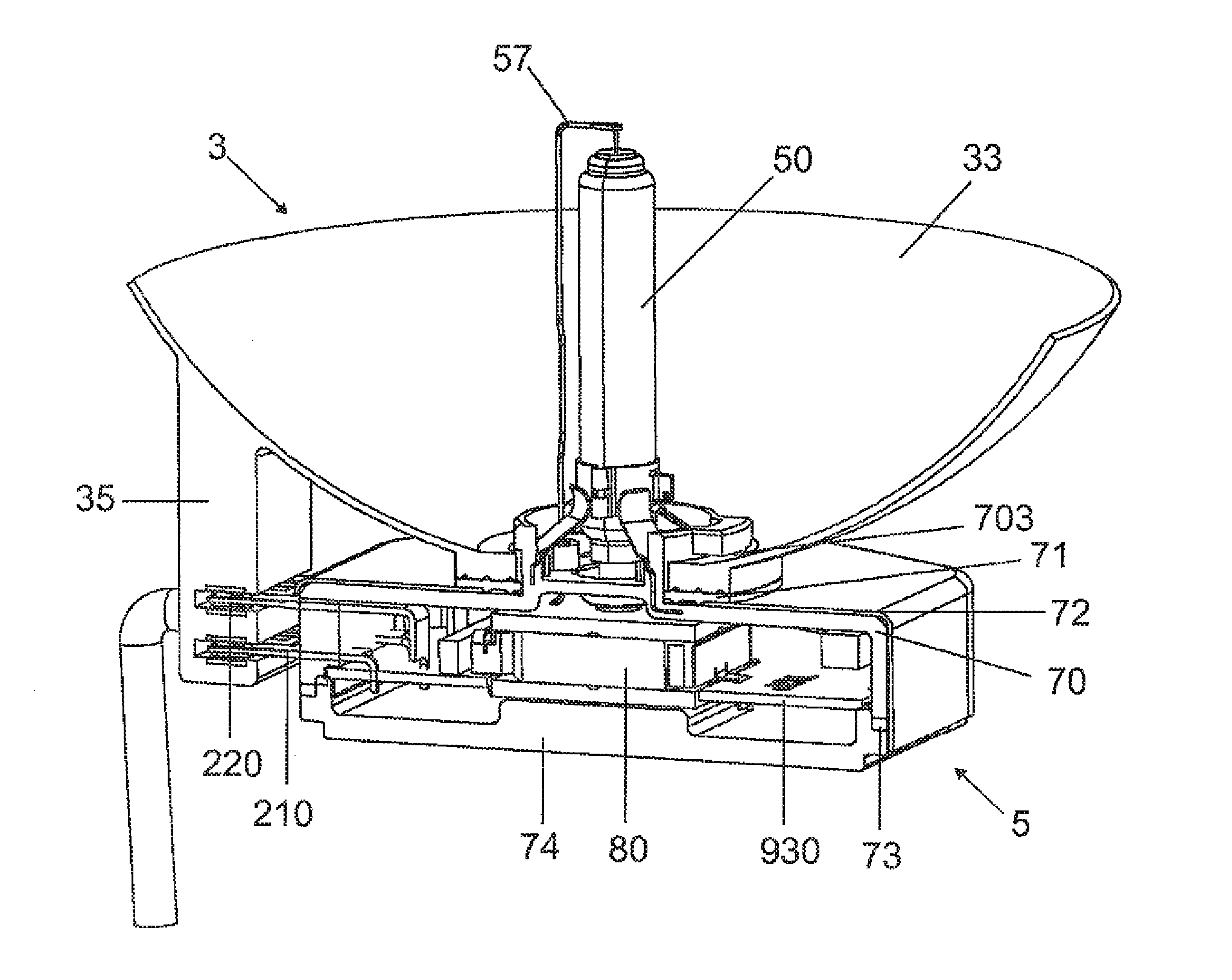 Integrated Gas Discharge Lamp with an Ignition Electronics Integrated Into the Base for Generating Asymmetrical Ignition Pulses