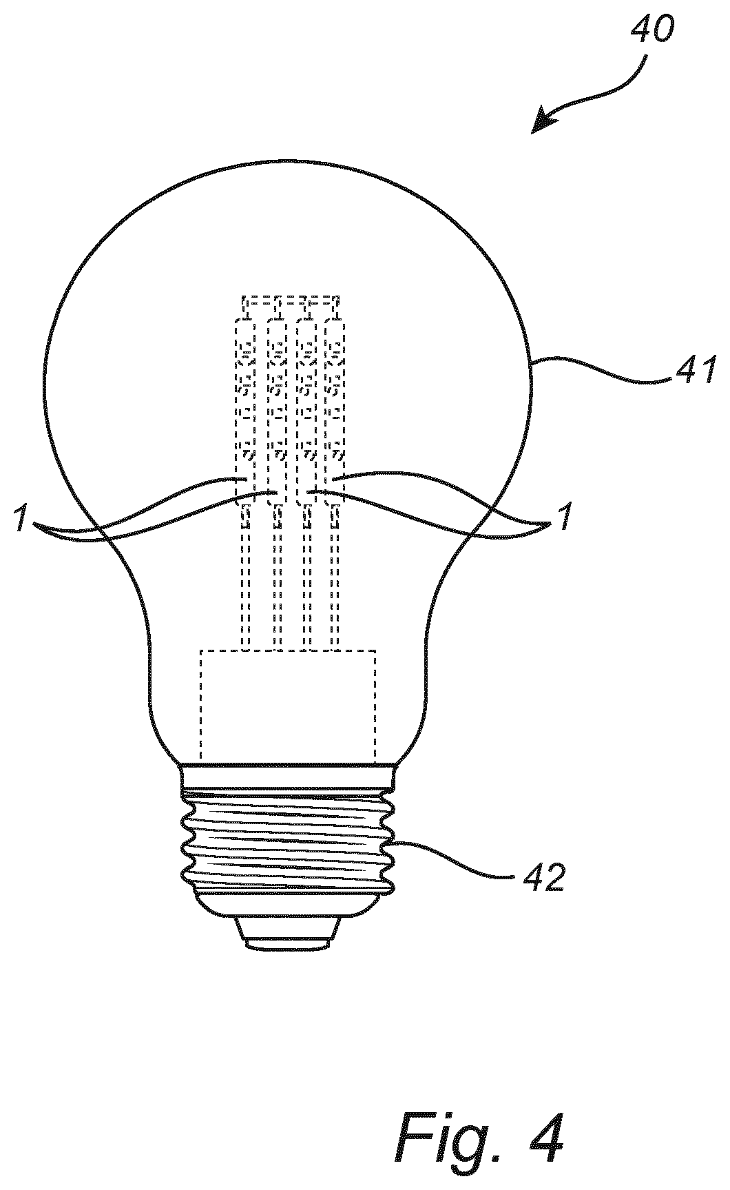 Lighting device with sparkle effect