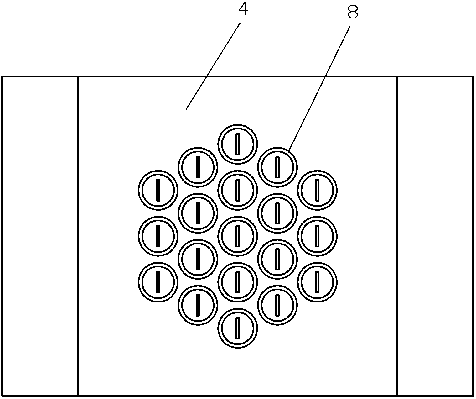 Tube expanding method and tube expanding device for expanding connection of multiple tubes and tube plates