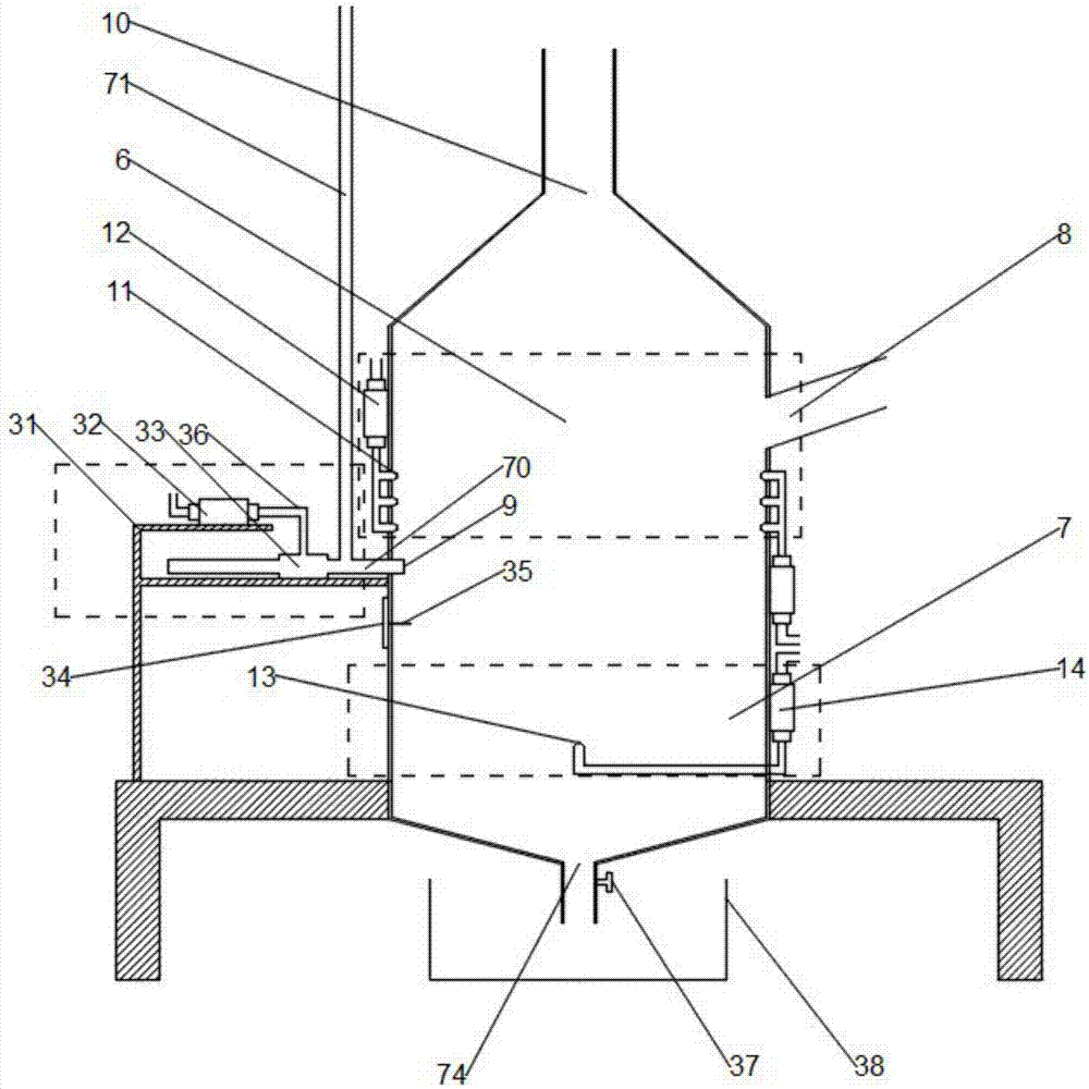 Ultrafine pulverizer capable of classifying materials by means of air flow impact mode