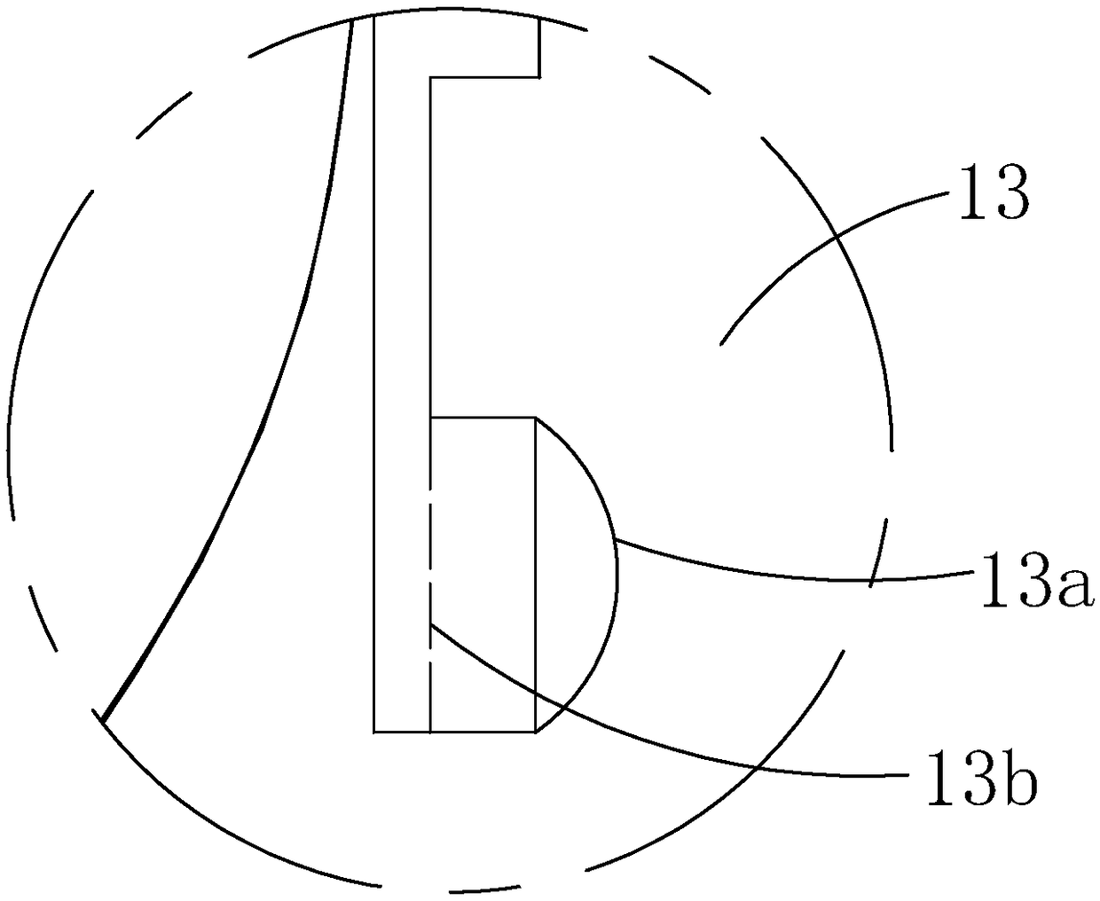 Sealing element for puncture device and puncture device