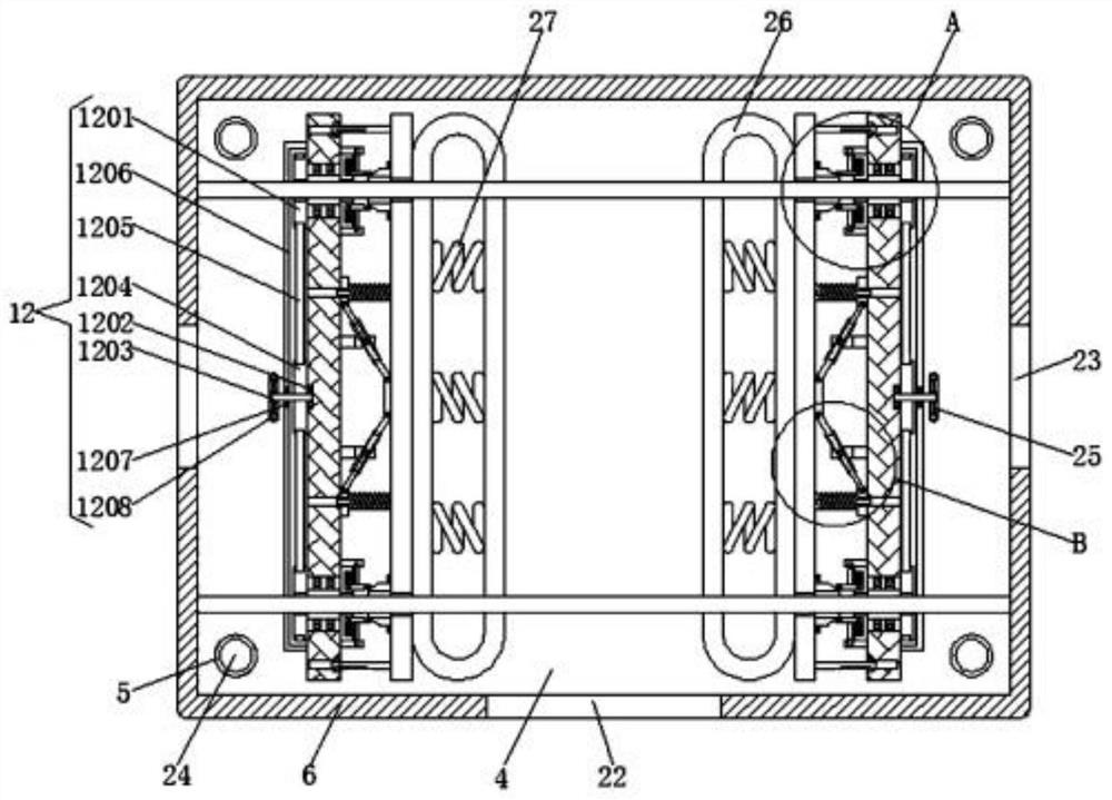 Panda display animal house with function of automatic locking in case of hitting and use method