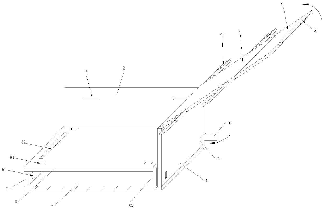 High-strength and pressure-resistant packaging box