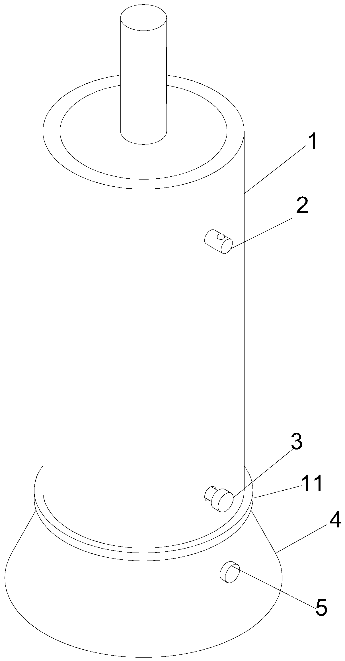 Multi-cavity high-thrust energy-saving oil cylinder