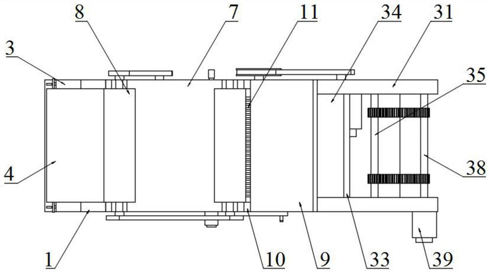 A preparation process and device of ultra-short fiber for diapers