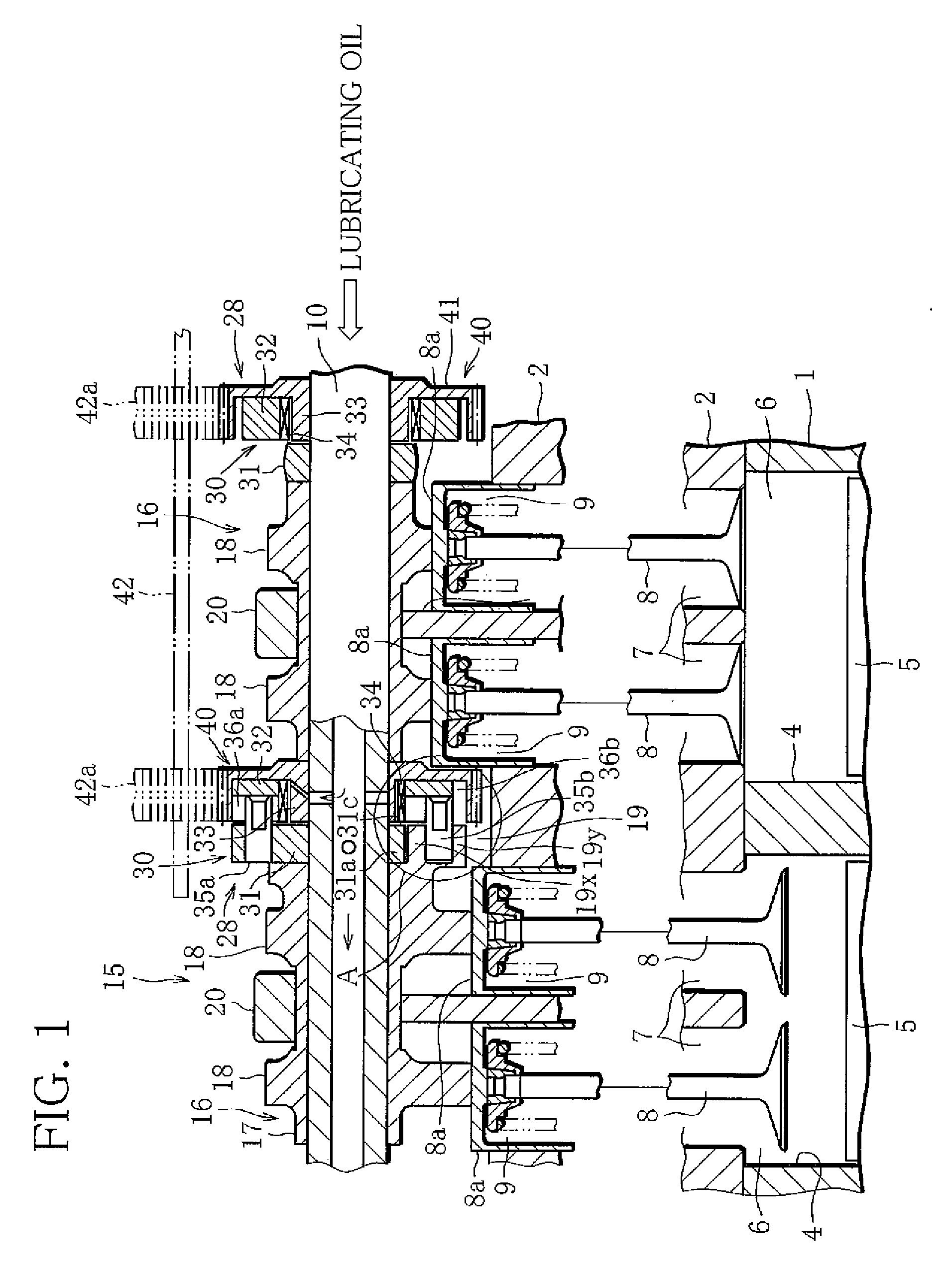 Variable valve gear for an internal combustion engine