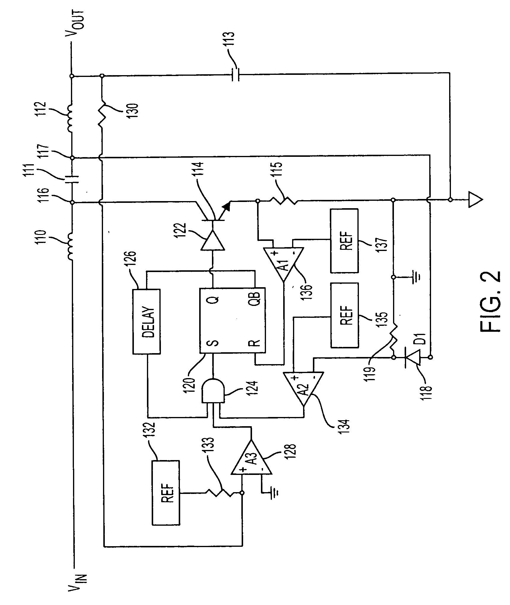 DC/DC converter with current limit protection