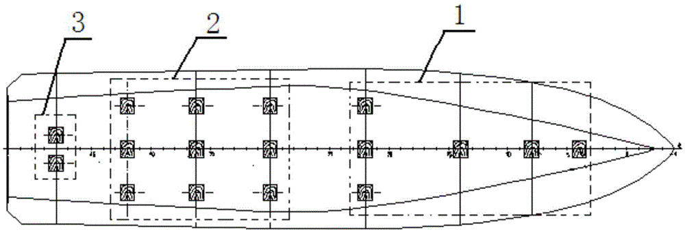 A kind of water surface ship pier method with flexible material laid on the outer surface