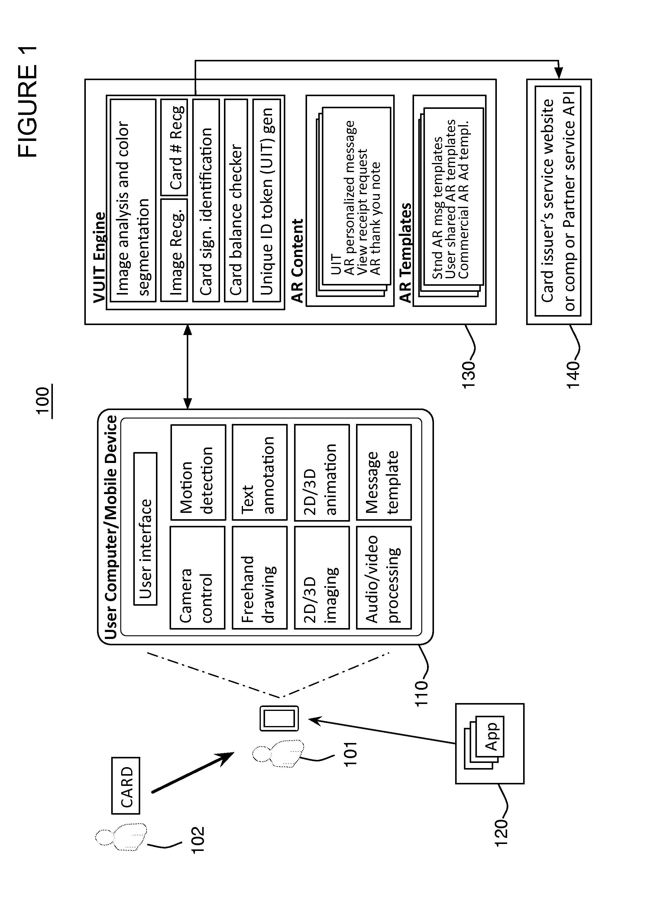 Augmented reality messaging system and method based on multi-factor recognition
