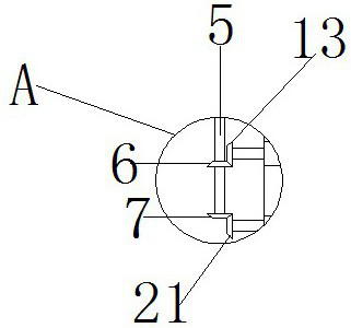 Sewage classification equipment for garbage truck