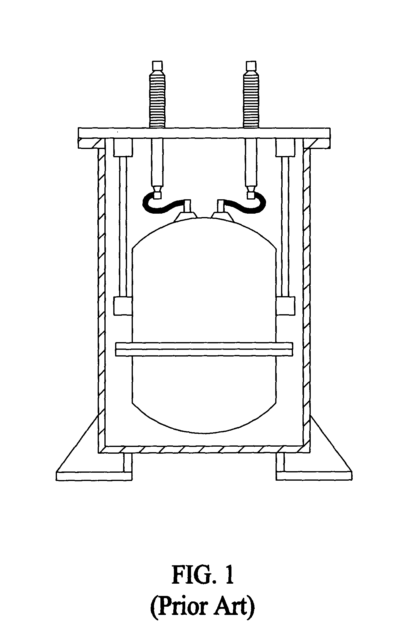 Mechanical support system for devices operating at cryogenic temperature