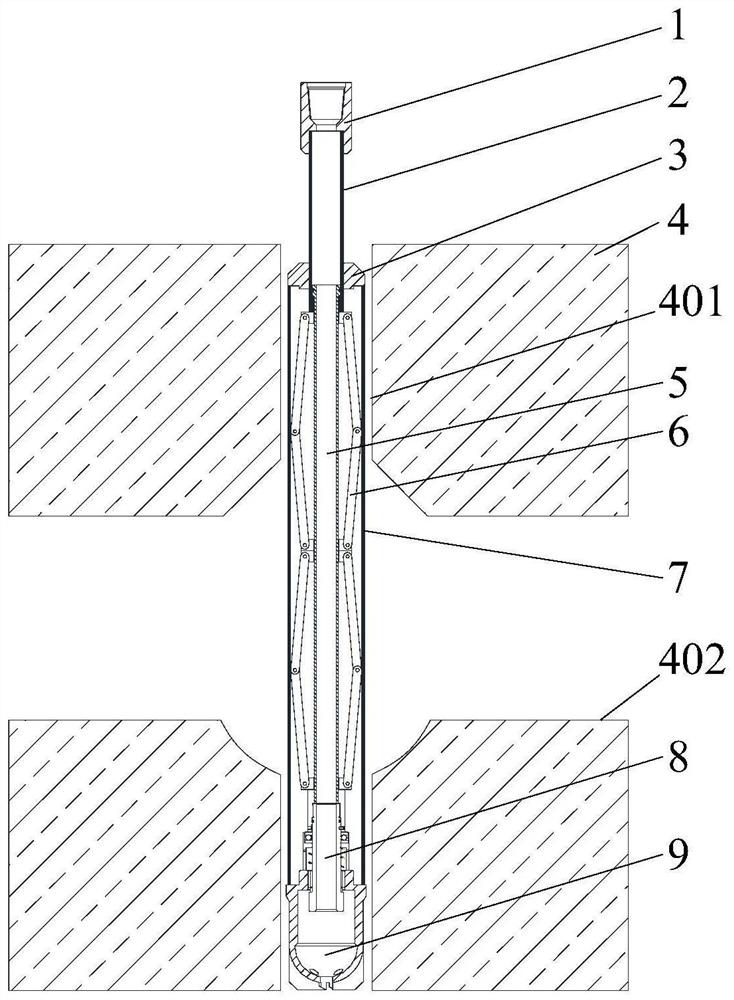 Mechanical expansion type leaking stoppage tool and leaking stoppage method thereof