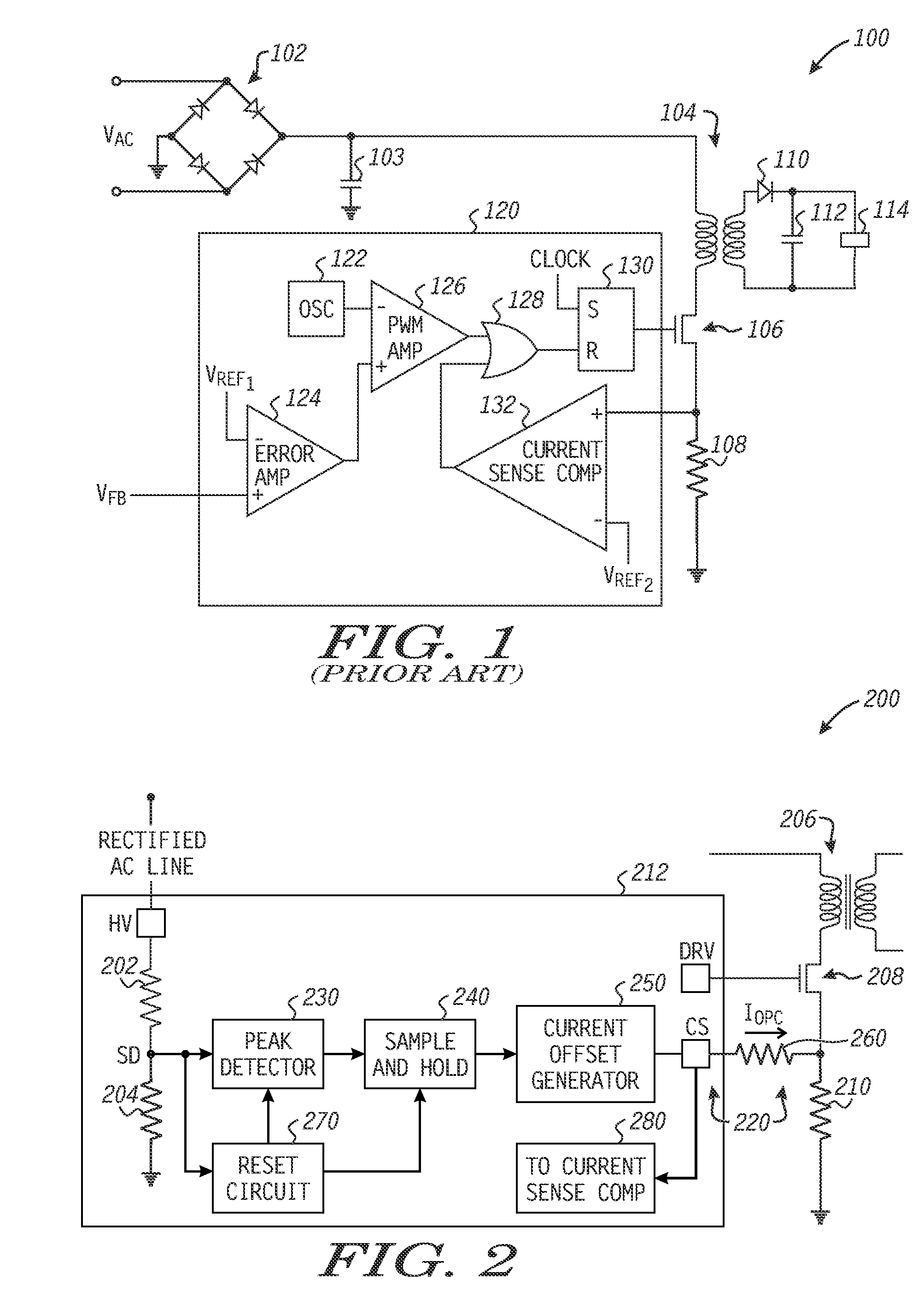 Over power compensation in switched mode power supplies