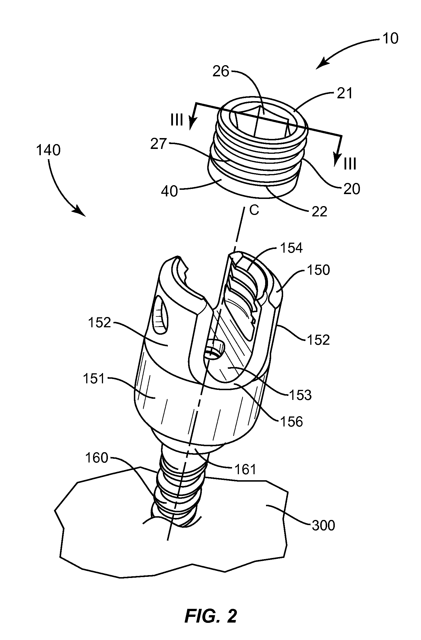 Set screw with deformable member