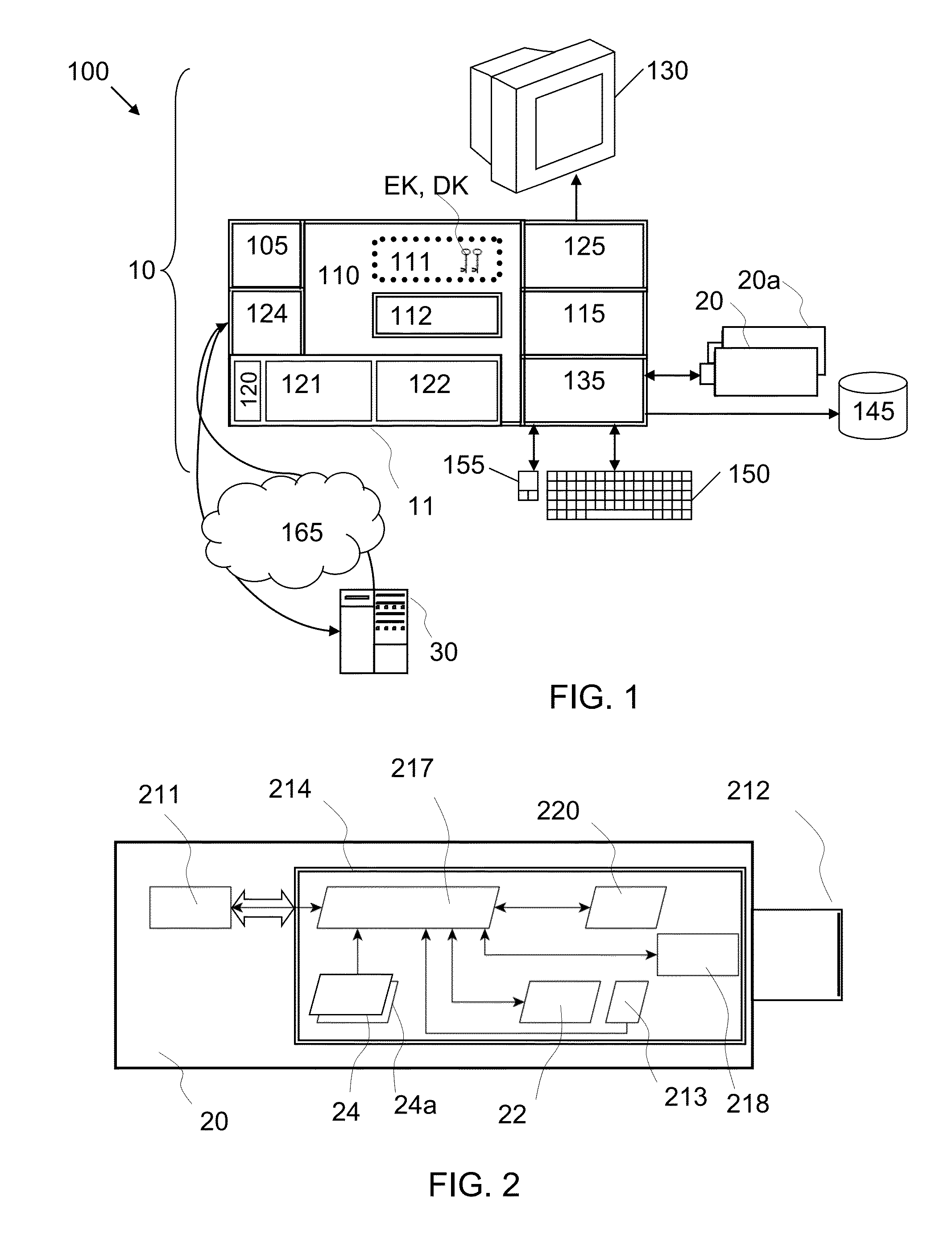 Enabling an external operating system to access encrypted data units of a data storage system