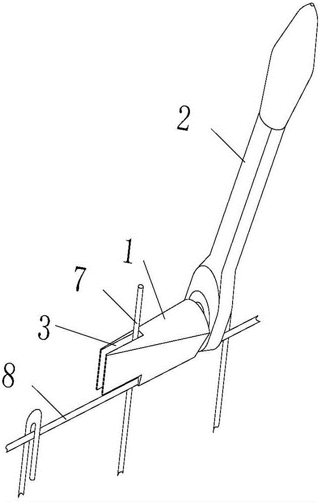 Anchor net hooking wrench