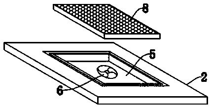 Adjustable office communication equipment placement rack