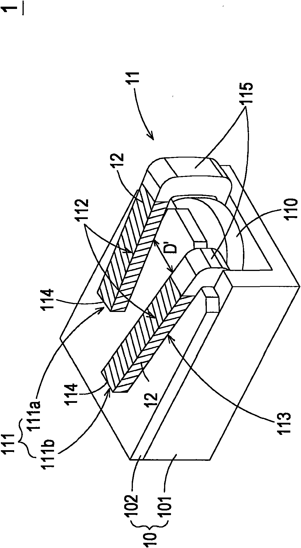 Surface-stuck type magnetic element as well as manufacturing method and coil thereof