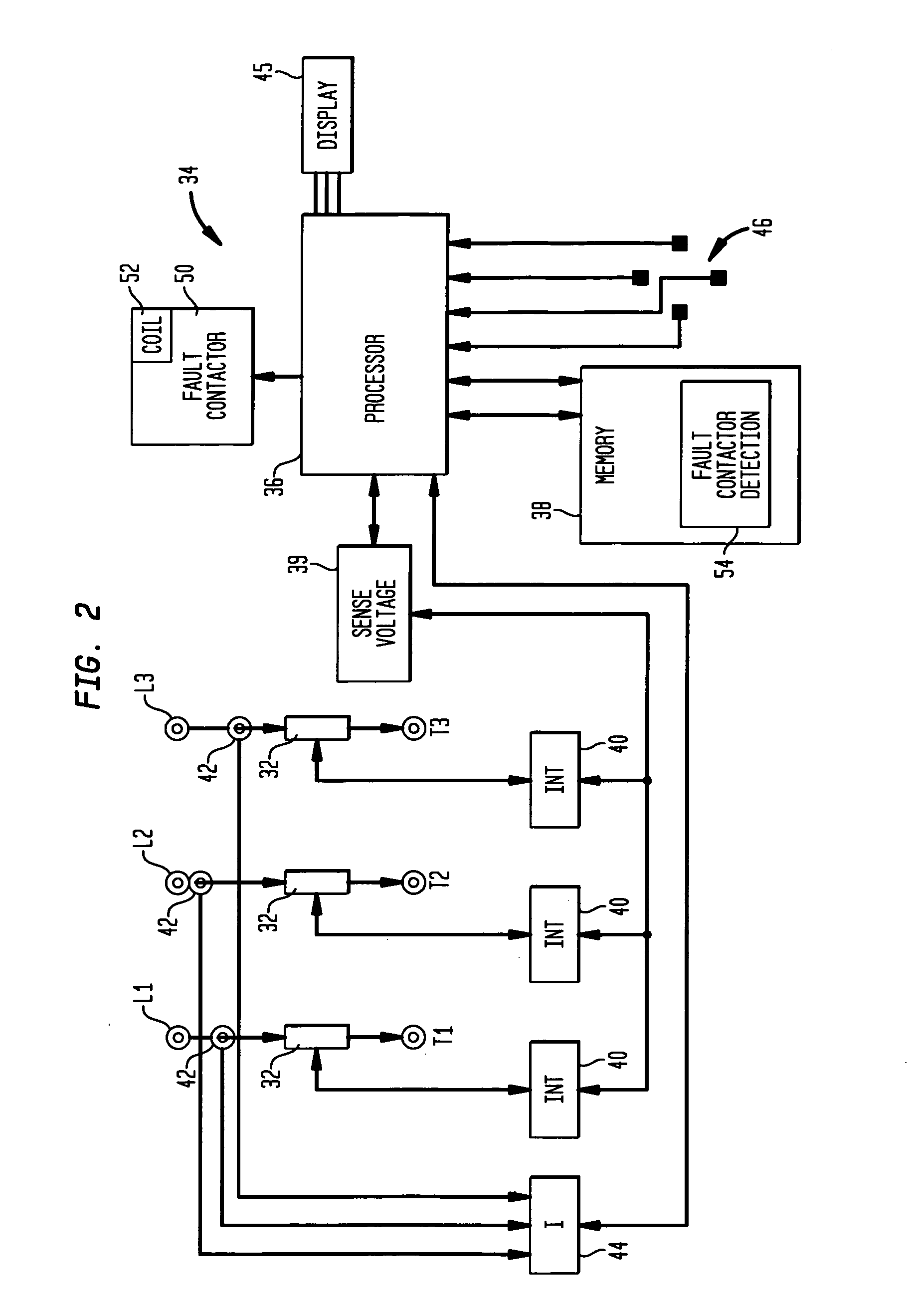 System and method for fault contactor detection