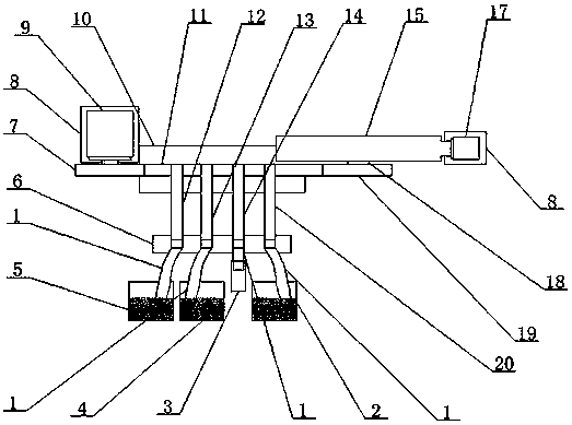 Chain cleaning device