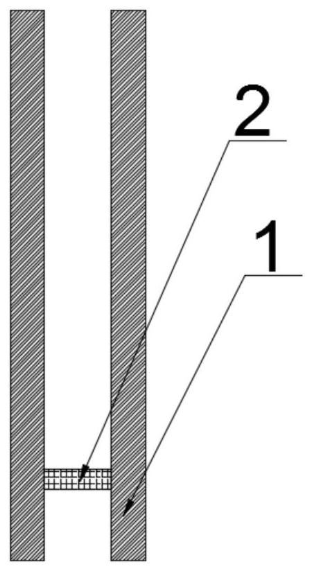 A Hollow Glass Aluminum Frame Corrector and Its Application Method