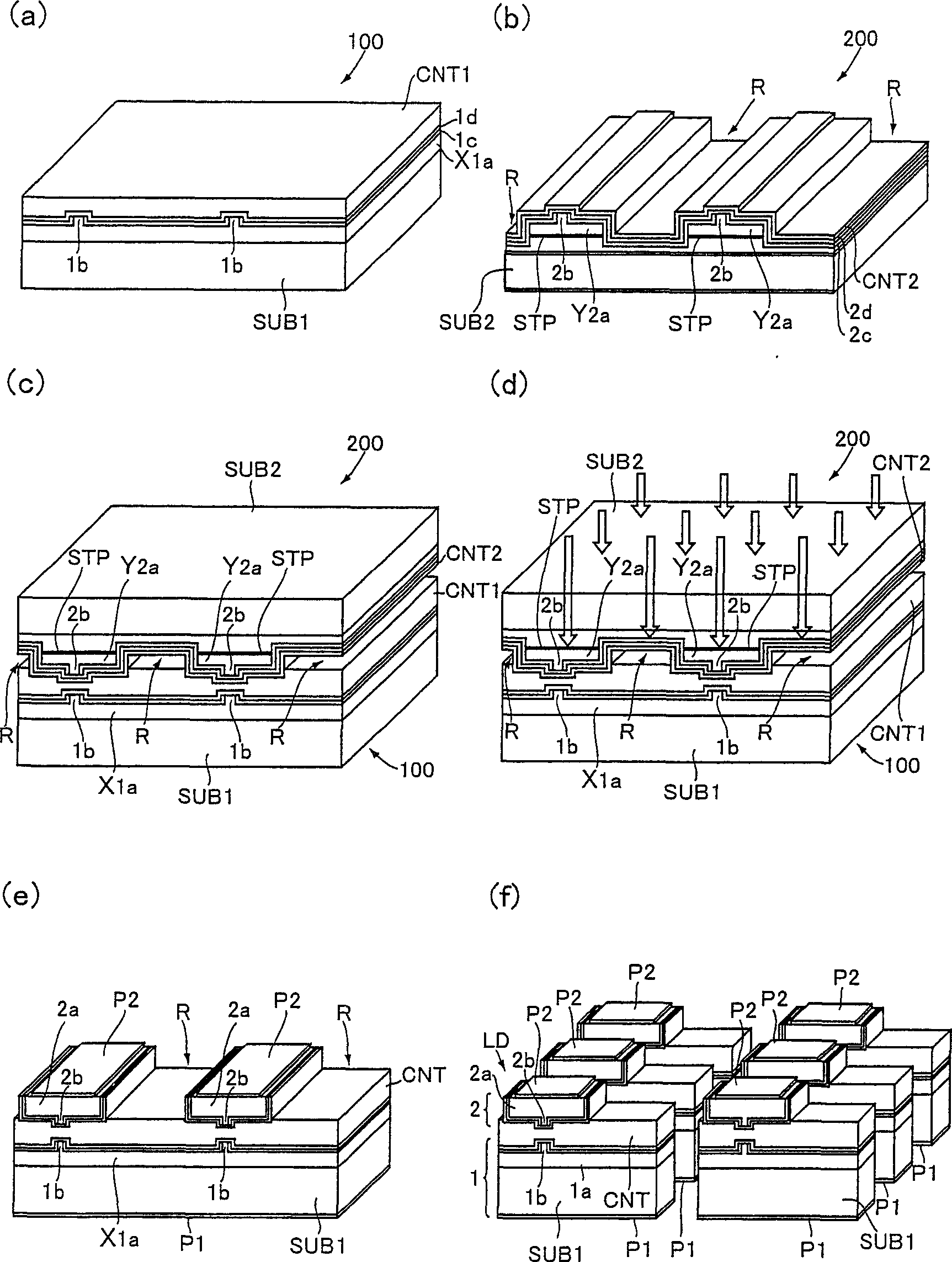 Process for fabricating semiconductor laser device