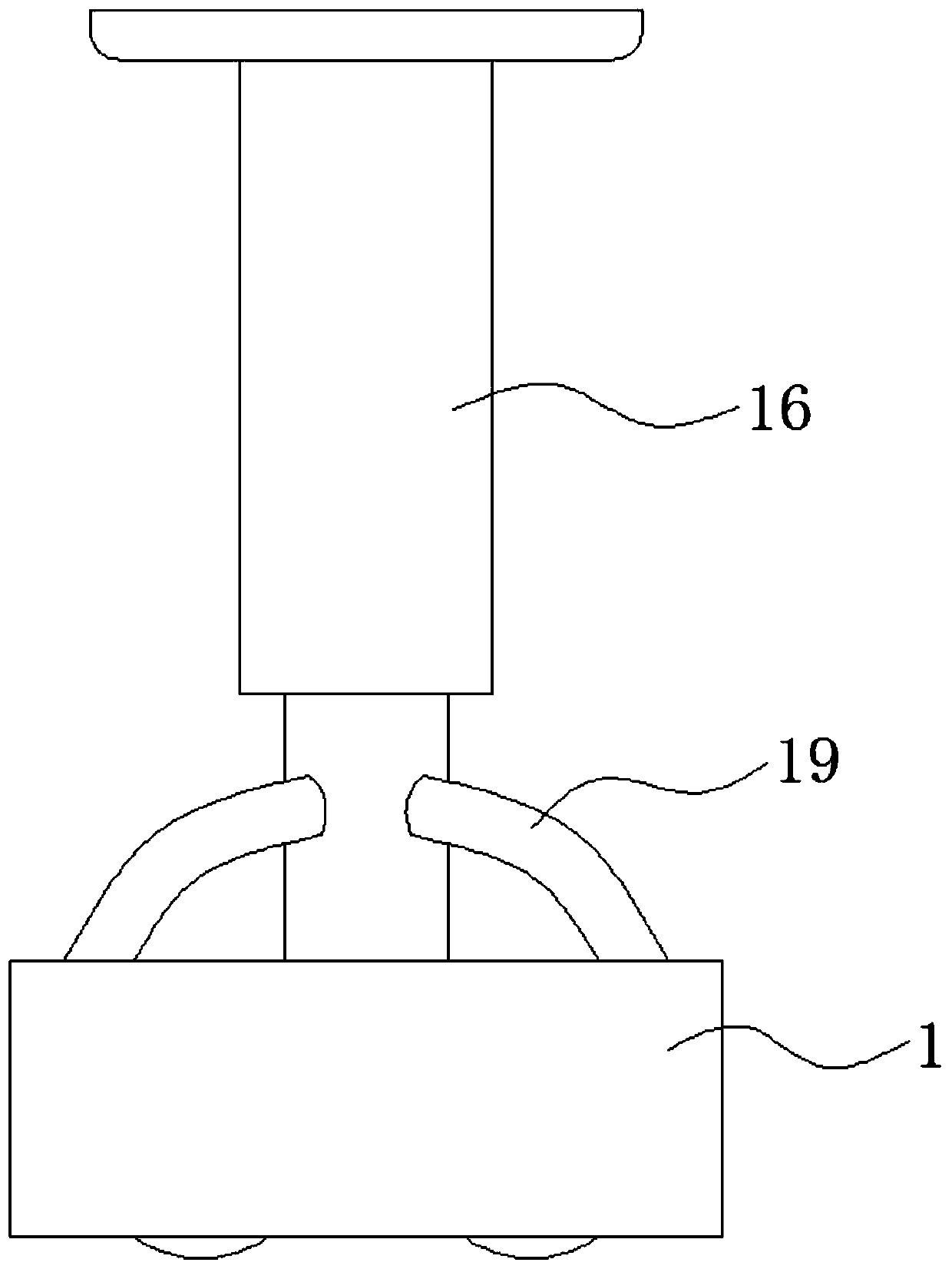 Heating device based on heating conversion for bathroom