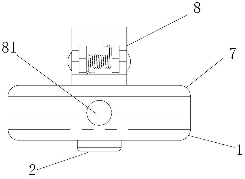 An earphone wire take-up device and an earphone using the wire take-up device