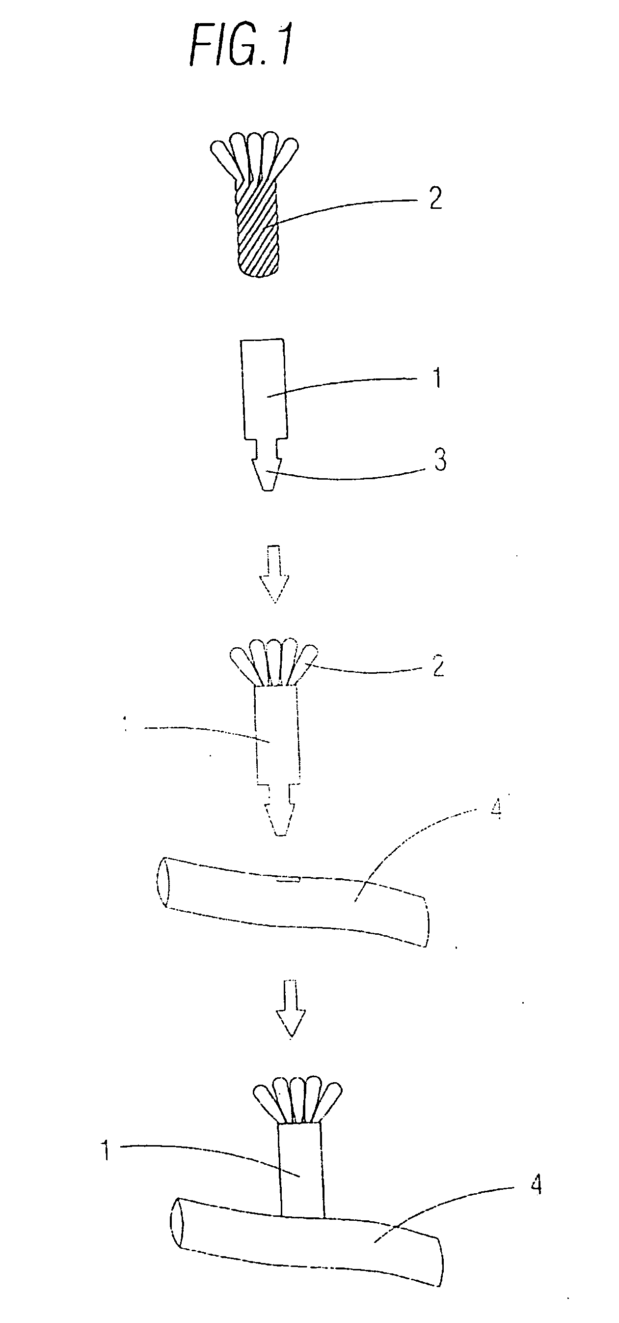Device and container for irrigation by capillarity