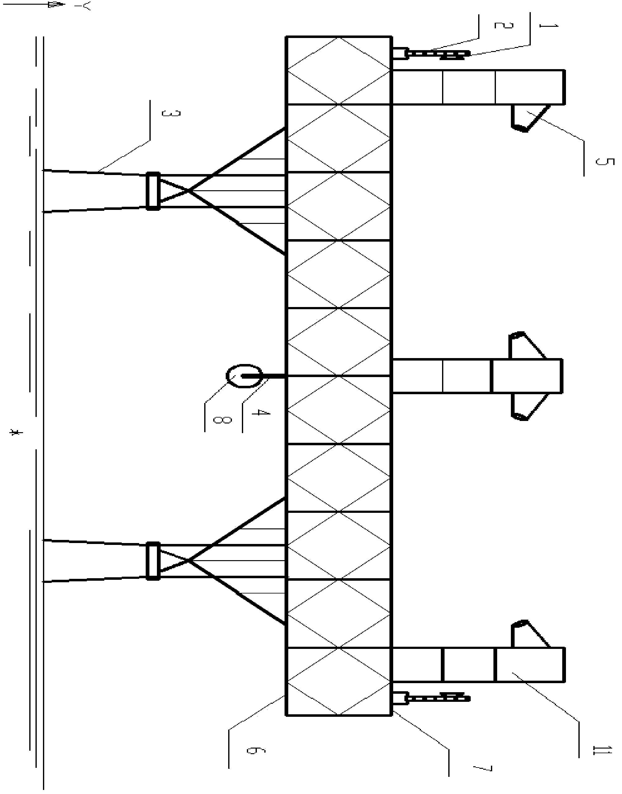 Bridge crack real-time monitoring and quick pre-warning device