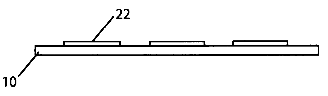 Method of producing faux embossments on business communication substrates and products produced thereby