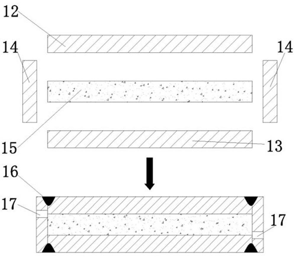 Method for preparing metal matrix composites by pulsed electric field assisted vacuum sheath rolling