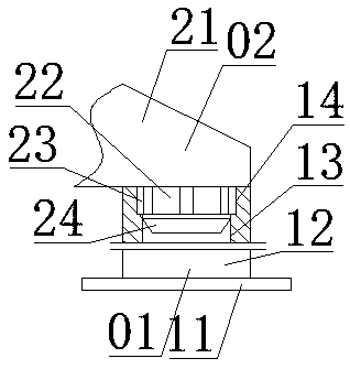 Novel three-dimensional warehouse supporting cross beam