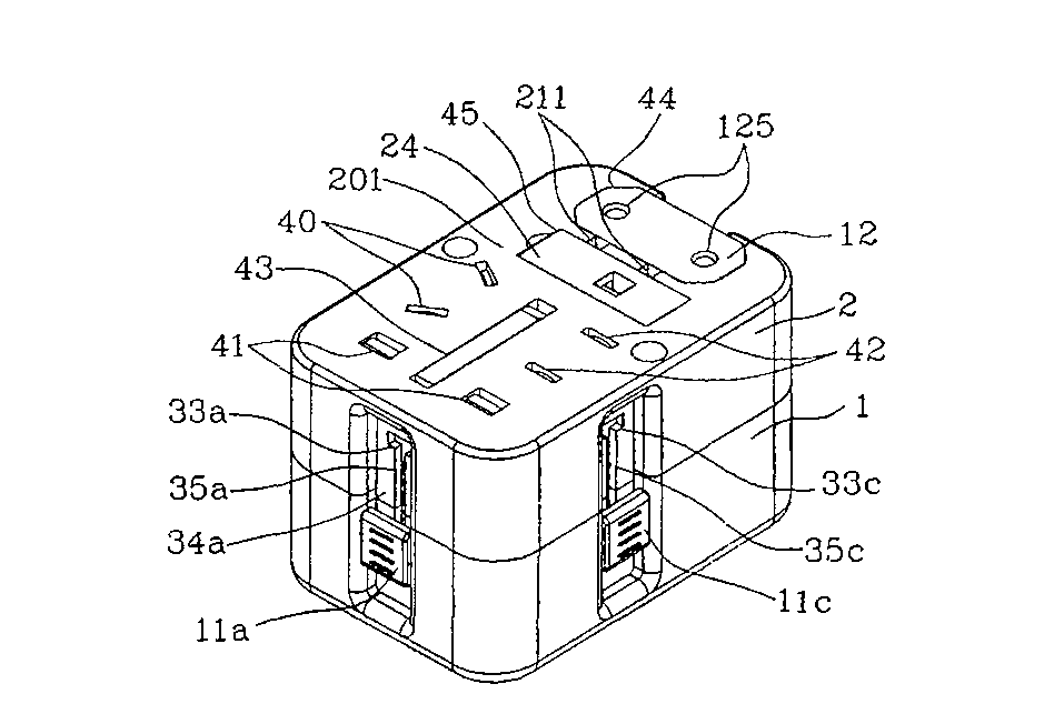 Plug socket adapter