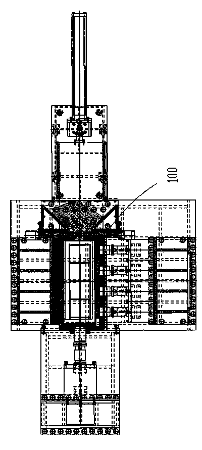 Multi-field coupling large-sized simulation test system for coal mine dynamic disaster